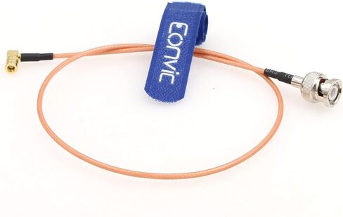 Eonvic Cables-BNC Male to SMB Female Right Angle RF RG316 Coax Pigtail Signal Cable in Saudi Arabia