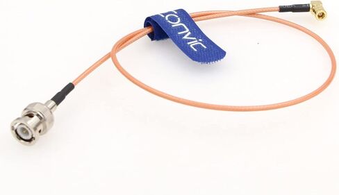 Eonvic Cables-BNC Male to SMB Female Right Angle RF RG316 Coax Pigtail Signal Cable in Saudi Arabia