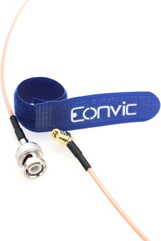 Eonvic Cables-BNC Male to SMB Female Right Angle RF RG316 Coax Pigtail Signal Cable in Saudi Arabia