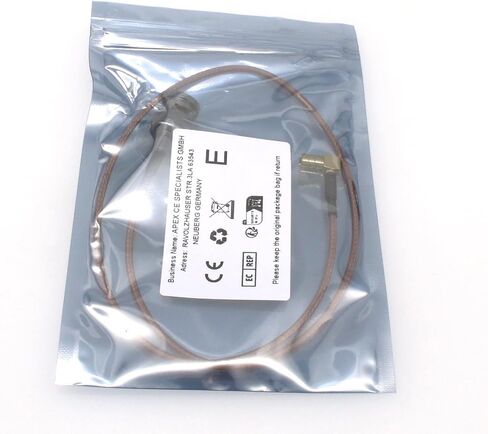 Eonvic Cables-BNC Male to SMB Female Right Angle RF RG316 Coax Pigtail Signal Cable in Saudi Arabia