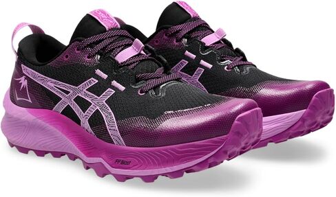ASICS Women's Gel-Trabuco 12 Running Shoe, 10, BlackBerry/Light Blue in Saudi Arabia