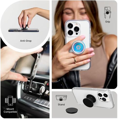 POPSOCKETS Phone Grip with Expanding Kickstand - Pretty in Pink in Saudi Arabia