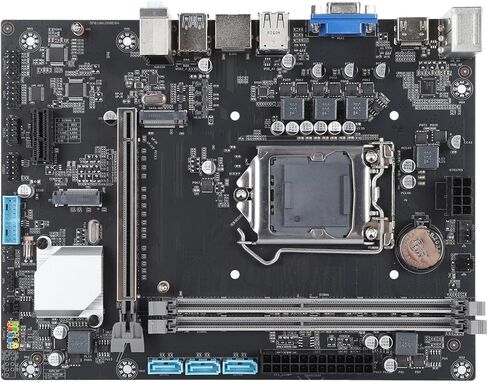 LGA 1151 Motherboard M ATX Channel DDR4 3.0 Gigabit شبكة HD VGA سطح المكتب اللوحة الأم للكمبيوتر in Kuwait