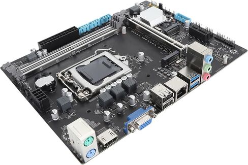 LGA 1151 Motherboard M ATX Channel DDR4 3.0 Gigabit شبكة HD VGA سطح المكتب اللوحة الأم للكمبيوتر in Kuwait