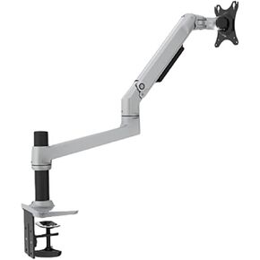 V62C / XSJ8012C Desktop Full Motion 17-38 Inch Monitor Stand Mechanical Spring Arm Aluminum Monitor Support Loading 11 kg(V62C Silver Grey)