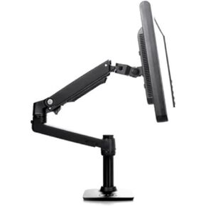 V62C / XSJ8012C Desktop Full Motion 17-38 Inch Monitor Stand Mechanical Spring Arm Aluminum Monitor Support Loading 11 kg(XSJ8012C Silver Grey)