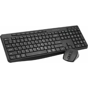 Multi-Device Keyboard & Mouse Combo: Triple Connection