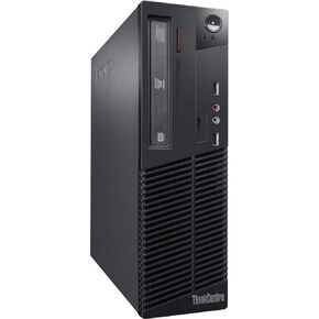 lenovo ThinkCentre M72e High Performance Small Form Factor Desktop Computer, Intel Dual Core i3-3220 3.3Ghz CPU, 8GB RAM, 500GB HDD, DVD RW, Windows 10 Professional (Renewed)
