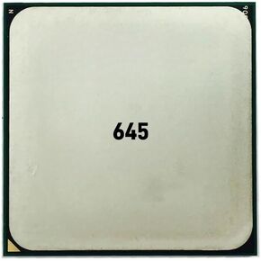 X4 645 CPU Used 4-Core 4-Thread Desktop Processor 3.1 GHz 2M 95W Socket AM2+ Socket AM3