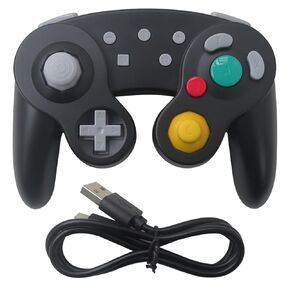 BGEHHCY Wireless Controller for Nintendo Switch Full Button Layout, Ergonomic Design Wireless Connectivity High Performance Game Controller - Black