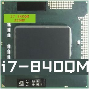 I7-840QM SLBMP Laptop CPU Used 4-Core 8-Thread Mobile Processor 1.8 GHz 8M 45W Socket G1 / rPGA988A