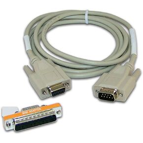 Ohaus 80252580 RS-232 Cable and Adapter for Printer 11901-47; Voyager Pro