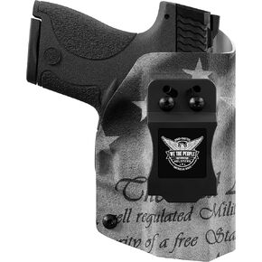 We The People Holsters - 2nd Amendment - Inside Waistband Concealed Carry - IWB Kydex Holster - Adjustable Ride/Cant/Retention