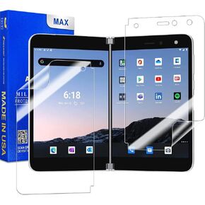 ArmorSuit 2 Pack MilitaryShield Screen Protector Designed for Microsoft Surface Duo (2020) Max Coverage HD Clear Film - Made in USA