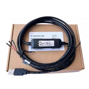 USB-FC Applicable FC-051PK75 Series Inverter Debugging Cable Programming Cable Download Data Cable Dual chip Design Industrial Grade 3 Meter