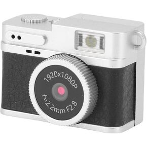 Mini Keychain Camera,1080P Tiny Digital Camera, Mini Retro Vintage Camera with 0.96 inch Screen, 64GB Included, Nostalgic Photos for Travel, Gift for Kids Students (Green)