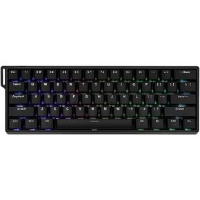 x Aula Win 60 HE Gaming Typewriter Mechanical Wired Computer Keyboard,60% 61-Key Ergonomic Small Portable Light Up RGB Backlit Keyboard,8000 Hz Polling Rate,Hot-Swap,Adjustable Actuation