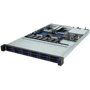 Rack Server Barebone R163-S32 rev. AAB1 1U Intel Gen4/Gen5 Xeon Scalable, 1x Gen3 M.2 Slot, 12 SATA/SAS Bays