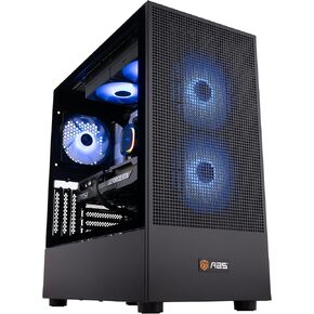 ABS Aeolian Aqua Gaming PC - Windows 11 - Intel Core Ultra 7 265KF - GeForce RTX 5070 Ti - DLSS 4 - AI-Powered Performance - 32GB DDR5 6000-2TB M.2 NVMe SSD - AA265KF5070TI