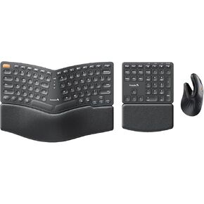 ProtoArc EK04 Ergonomic Keyboard and EM11 NL Ergonomic Mouse