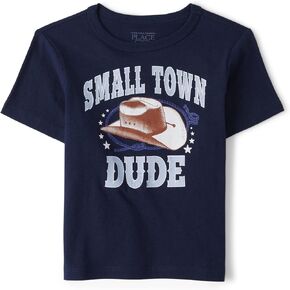 The Children's Place baby boys The Children's Place and Toddler Short Sleeve Graphic T-shirt Shirt, Truck, 18-24 Months US in Kuwait