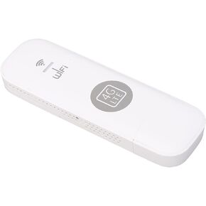 4G WiFi Router, 4G LTE USB Portable WiFi Router Supports 10 Devices for Smartphones
