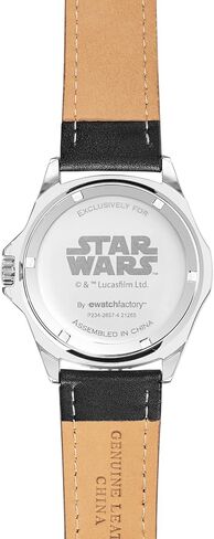 Star Wars The Mandalorian Adult Honors Diver Bezel Analog Quartz Strap Watch in Saudi Arabia