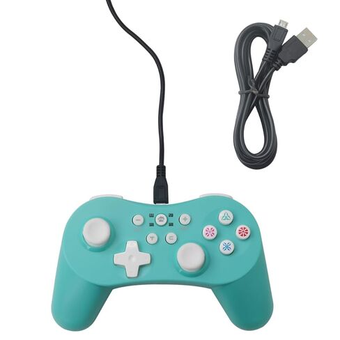 Green Wireless Pro Controller Gamepad for Nintendo Switch Joypad Joystick Remote Remote and Play Connectivity Breactive 400mAh Battery in Kuwait