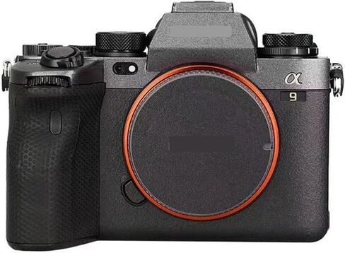 Camera Body Sticker Protective Skin Film Kit Skin Accessories Vinyl Wrap Decals for Sony A9 II ILCE-9M2 Alpha 9 II A9M2 A9II(Deep Grey+Frosted Black) in Kuwait