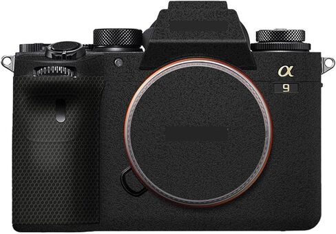 Camera Body Sticker Protective Skin Film Kit Skin Accessories Vinyl Wrap Decals for Sony A9 II ILCE-9M2 Alpha 9 II A9M2 A9II(Deep Grey+Frosted Black) in Kuwait