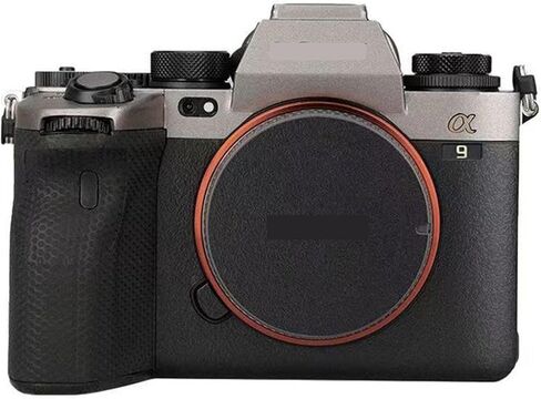 Camera Body Sticker Protective Skin Film Kit Skin Accessories Vinyl Wrap Decals for Sony A9 II ILCE-9M2 Alpha 9 II A9M2 A9II(Deep Grey+Frosted Black) in Kuwait
