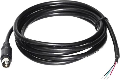 MINI DIN 4PIN 5PIN 6PIN 8PIN MD4 MD5 MD6 MD8 MALE CONNECTOR PLC Programming Cable (1.8m ، MD 6-Pin) in Saudi Arabia