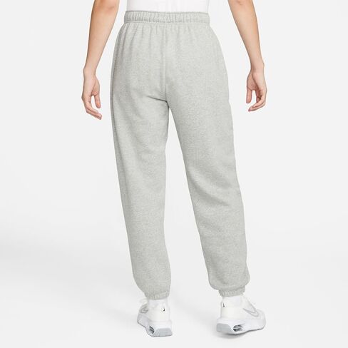 Nike Sportswear Club Fleece Mid-Rise Oversized Sweatpants Womens Size - Medium Black/White in Saudi Arabia