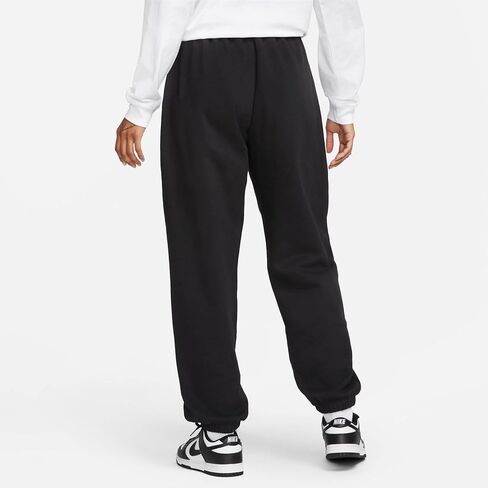 Nike Sportswear Club Fleece Mid-Rise Oversized Sweatpants Womens Size - Medium Black/White in Saudi Arabia