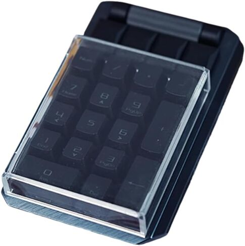 17 Key Mechanical Keyboard Transparent Dust Cover Acrylic Cover Number Pad Cover Compatible 17 PAD (Transparent, 17-Key Version) in Kuwait