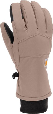 Carhartt Women's Storm Defender Insulated Softshell Glove, Black, Small in Saudi Arabia