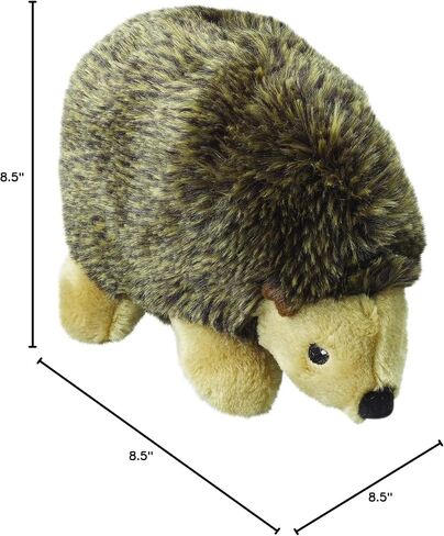 Ethical Pet SPOT Woodland Collection Hedgehog | Dog Squeak Toys | Grunt Toy | Puppy Toys | Plush Fabric | 8.5" | Interactive Dog Toy in Saudi Arabia