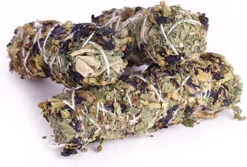 Bless-International Premium-100%-Natural-and-Organic USA-Grown-California-White-Sage-Incense Handcrafted-4-Inches-Long Used-for-Home-Cleansing-Meditation-Smudging-Rituals in Kuwait