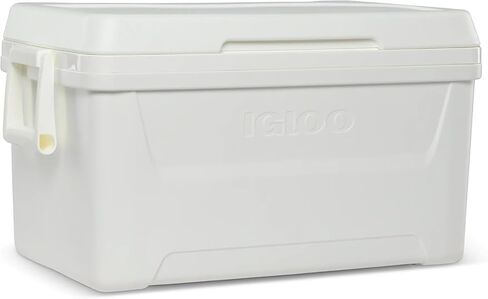 Igloos 48-Quart مبرد الصدر الجليدي الصلب مع مقابض التأرجح ، ومكافحة الصرف السريع ومكافحة العزل Ultratherm للتخييم ، والخلع ، والشاطئ والخارجية مغامرات in Saudi Arabia