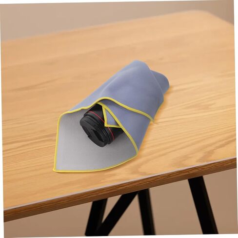 Mikikit Self Adhesive Camera Wrap Cloth Foldable Protective Lens Bag for Small Cameras Vintage Inspired Design Lightweight Travel Storage Durable for Various Camera in Saudi Arabia