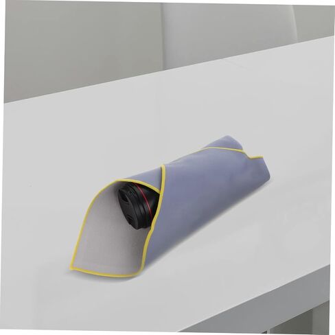 Mikikit Self Adhesive Camera Wrap Cloth Foldable Protective Lens Bag for Small Cameras Vintage Inspired Design Lightweight Travel Storage Durable for Various Camera in Saudi Arabia