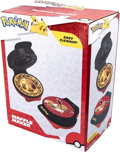 Uncanny Brands Pokémon Charmander Waffle Maker - Make Bounty Charmander Waffles - Kitchen Appliance in Saudi Arabia