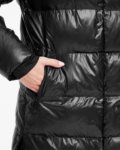 wantdo Women's Hooded Winter Coats Warm Puffer Parka Jacket Long Quilted Thicken Jacket in Kuwait