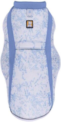 Ruffwear، سترة Swamp Cooler للكلاب، تبريد تبخيري للطقس الحار، متوافق مع معظم السروج، أخضر حكيم، متوسط in Kuwait