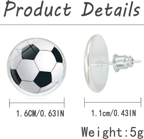Baseball Stud Earrings for Women Baseball Sport Jewelry Hypoallergenic Baseball Basketball Football Sport Stud Team Mom Baseball Gift in Saudi Arabia