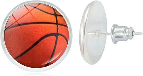 Baseball Stud Earrings for Women Baseball Sport Jewelry Hypoallergenic Baseball Basketball Football Sport Stud Team Mom Baseball Gift in Saudi Arabia
