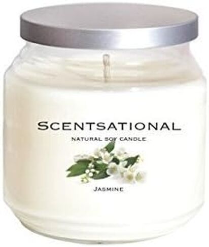 Scentsational Soaps & Candles Natural Soy Wax Candle Apple Cinnamon in Saudi Arabia