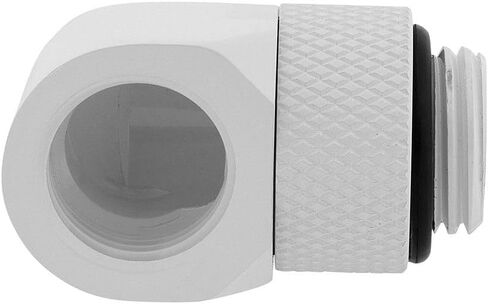 Hydro X Series XF Hardline Fitting (12mm OD) and 90 Degree Rotary Adapter Set, White, 4-Pack in Kuwait