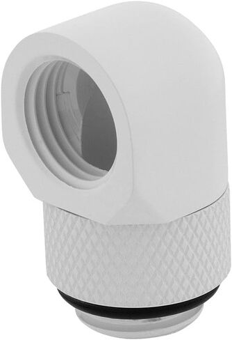 Hydro X Series XF Hardline Fitting (12mm OD) and 90 Degree Rotary Adapter Set, White, 4-Pack in Kuwait