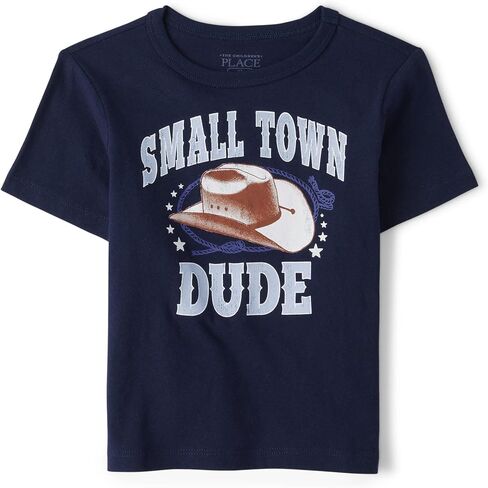 The Children's Place baby boys The Children's Place and Toddler Short Sleeve Graphic T-shirt Shirt, Truck, 18-24 Months US in Kuwait